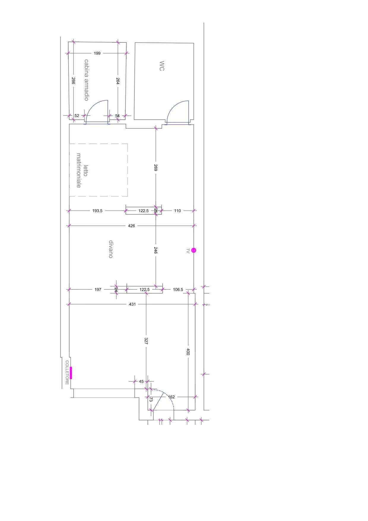 Foto 28 - Two-room apartment terrata, Golfo Aranci - floor plans 1