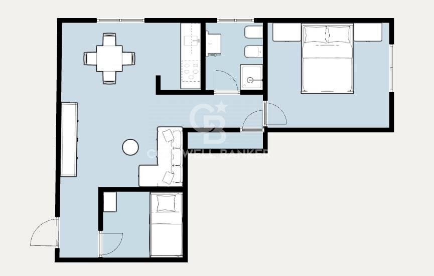 Foto 31 - Trilocale Via S. Francesca Romana, Porto Azzurro - planimetria 1