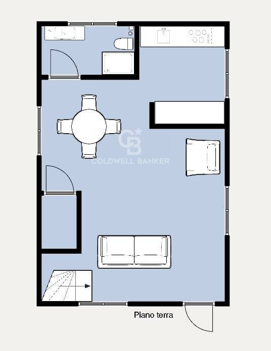 Foto 23 - Casa indipendente Piazza Maggiore Gadani, Campo nell'Elba - planimetria 1