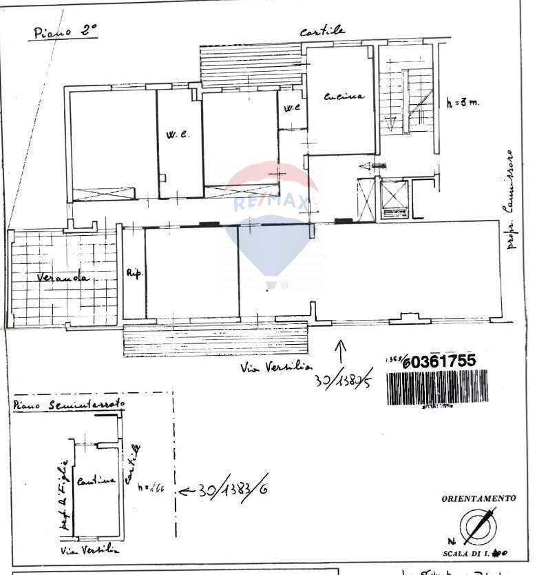 Pianta 2D - Apartment VIA VERSILIA
 
4, Palermo - floor plans 1