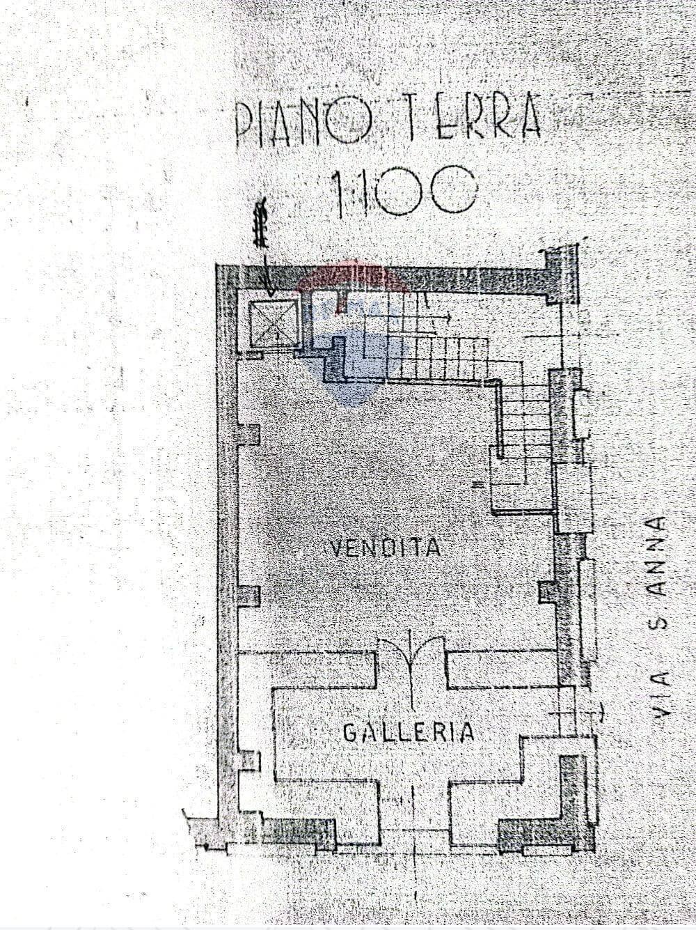 Pianta 2D - Commercial Premises Via Roma
 
167, Ragusa - floor plans 1