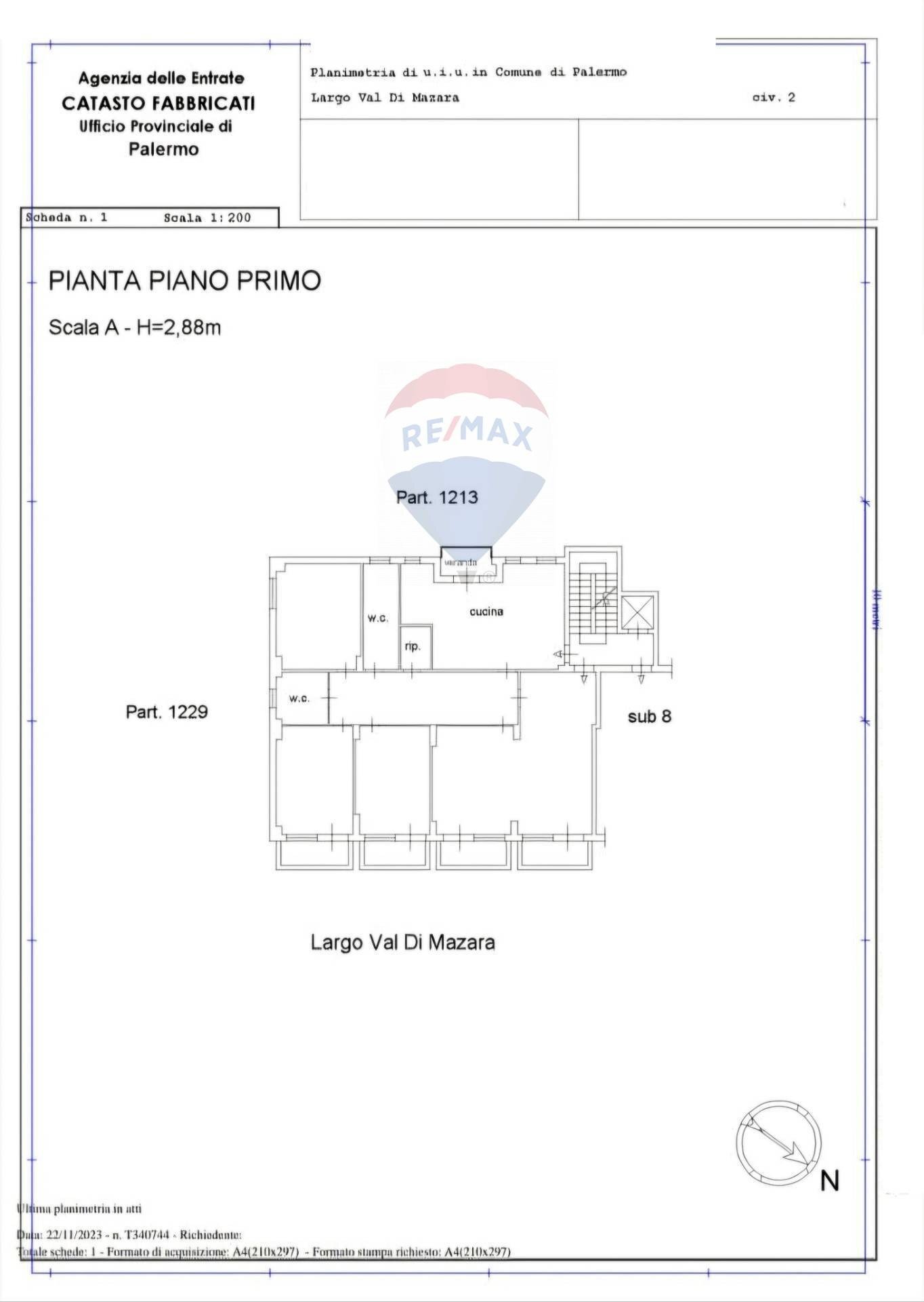 Pianta 2D - Apartment Largo Val Di Mazara
 
2, Palermo - floor plans 1