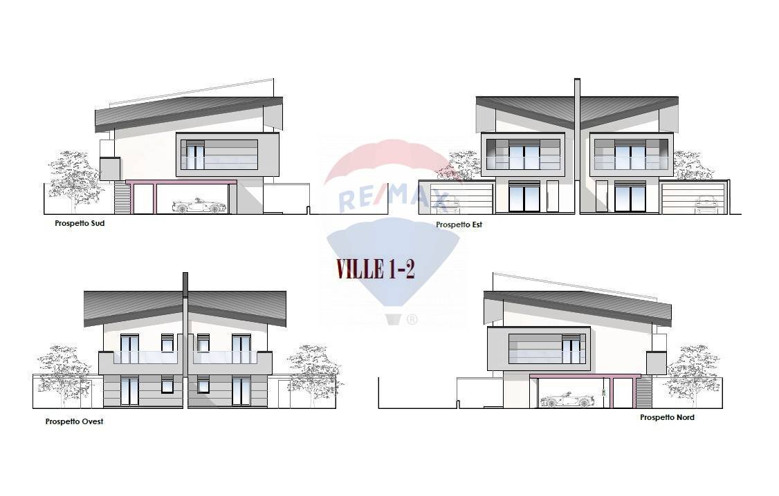 Documenti - Semi-detached house Via G. Deledda
 
snc, Magnago - floor plans 1