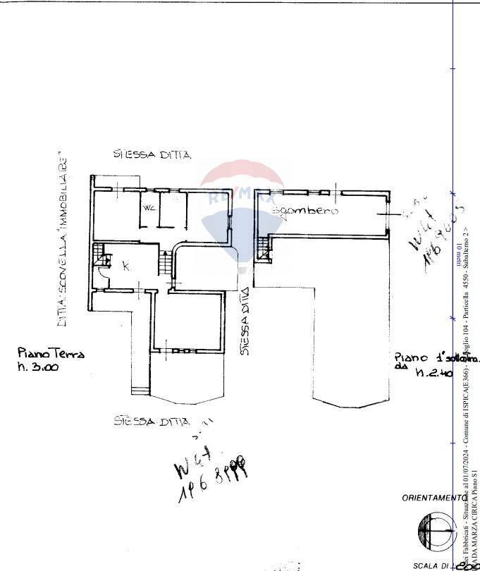 Pianta 2D - Villa viale Kennedy
 
136, Ispica - floor plans 1