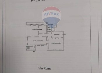 Pianta 2D - Locale Commerciale Via Roma
 
216, Ragusa - foto 15