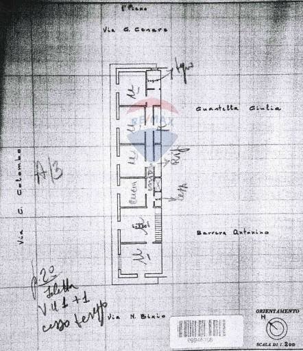 Pianta 2D - Casa indipendente via Nino Bixio
 
46, Pozzallo - planimetria 1