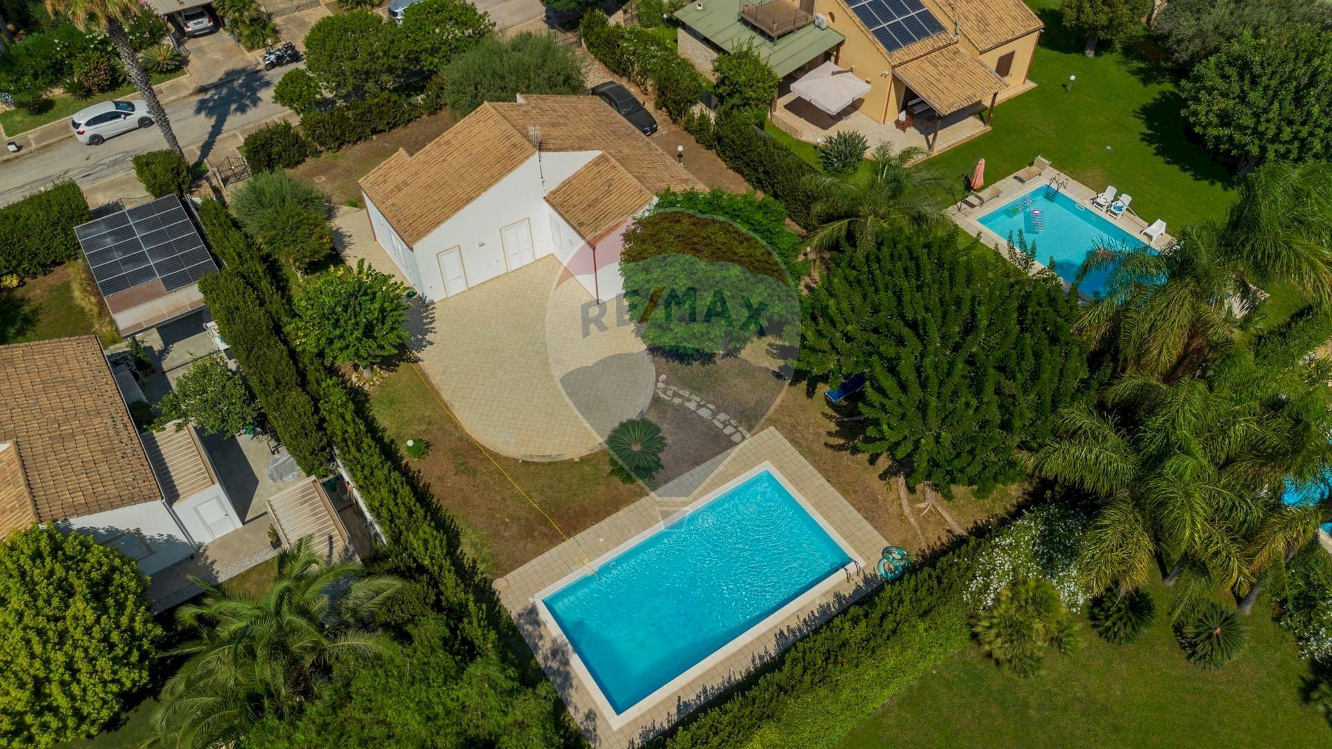 Piscina - Villa Viale Tazio Giorgio Nuvolari, Scicli - planimetria 1