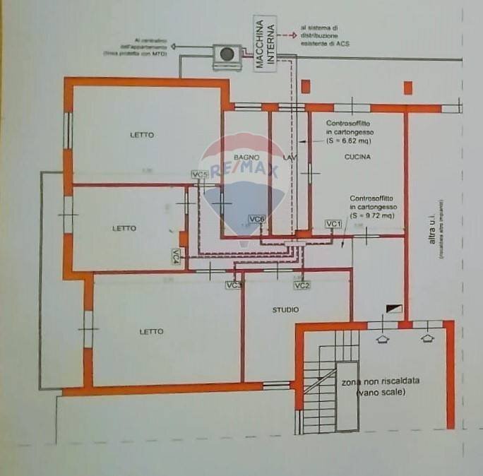 Pianta 2D - Appartamento via Torino
 
92, Pozzallo - planimetria 1