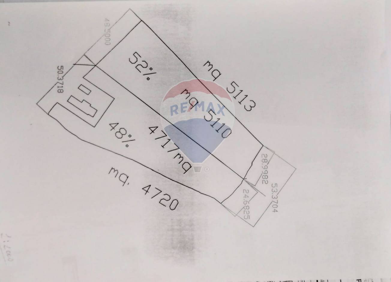 Pianta 2D - Agricultural land Ragusa - floor plans 1