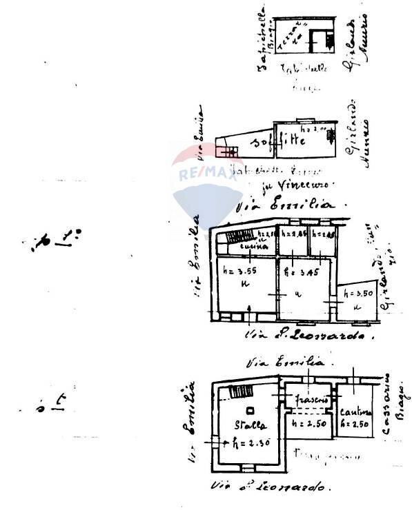 Pianta 2D - Casa indipendente VIA SAN LEONARDO
 
72, Comiso - planimetria 1