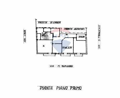Pianta 2D - Quadrilocale via Casa
 
1, Ragusa - planimetria 1