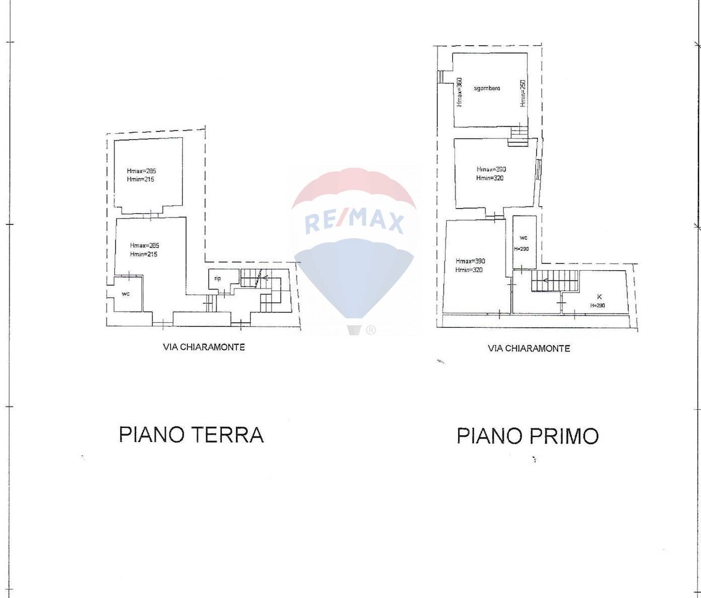 Pianta 2D - Apartment Via Chiaramonte
 
23, Ragusa - floor plans 1
