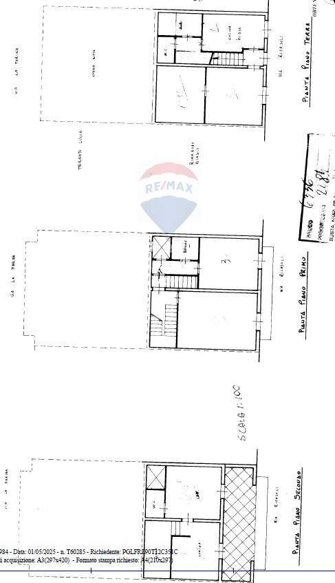 Pianta 2D - Casa indipendente via Ricasoli
 
59 / 61, Comiso - planimetria 1