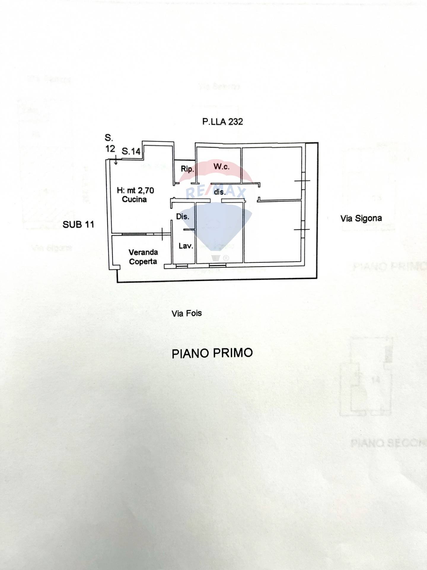 Pianta 2D - Appartamento Via Fois
 
26, Ragusa - planimetria 1