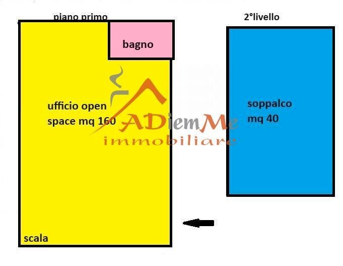 Foto 2 - Ufficio Via Di Gello, Pisa - planimetria 1