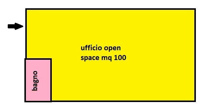 Foto 1 - Ufficio Via Carlo Cattaneo, Pisa - planimetria 1