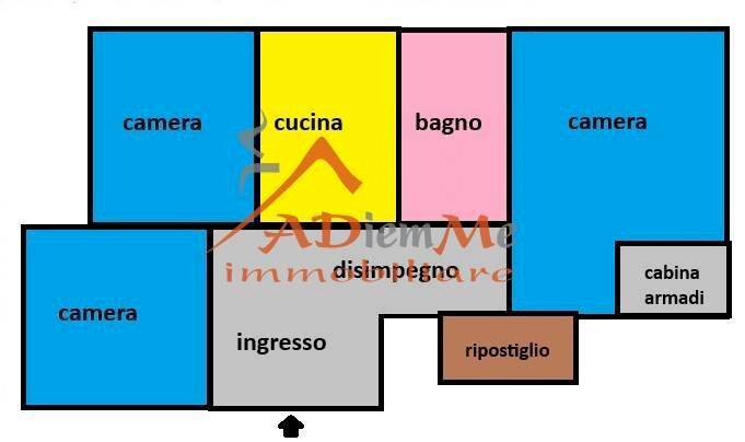 Foto 2 - Terreno non edificabile Via Benedetto Croce, Pisa - planimetria 1