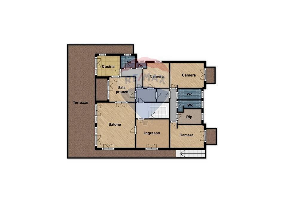 Pianta 2D - Villa Viale John Fitzgerald Kennedy
 
10, Casteldaccia - planimetria 1