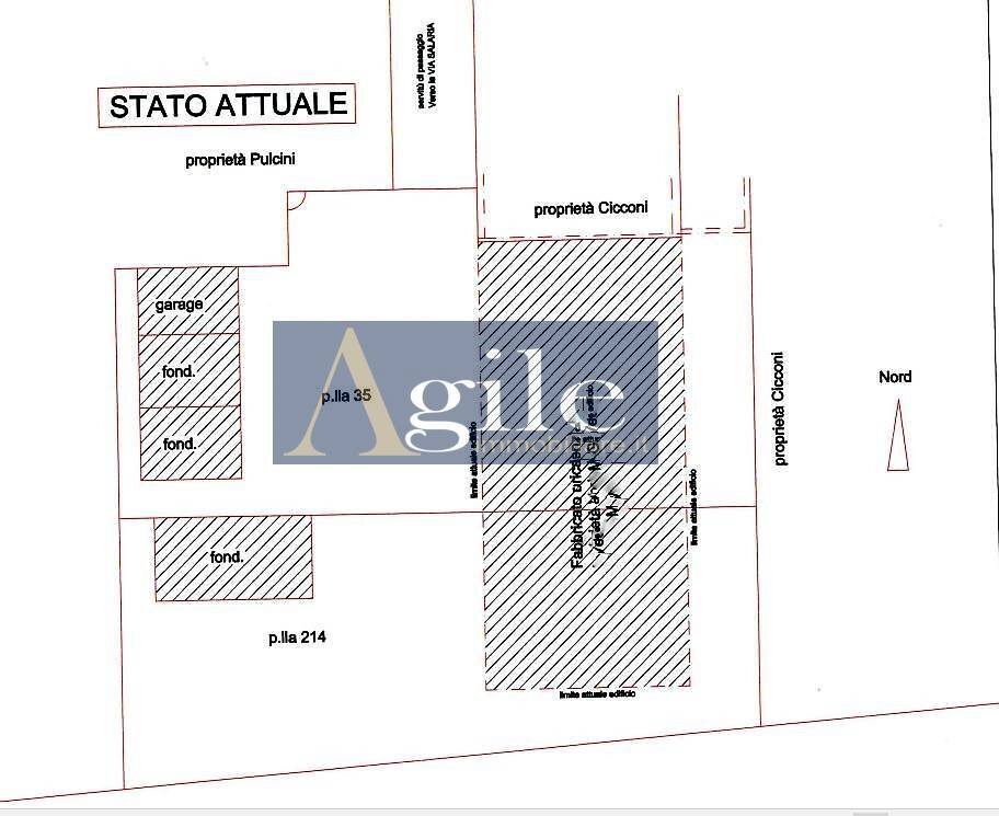 Foto 13 - Casa indipendente VIA DELLA STAZIONE, Castel di Lama - planimetria 1