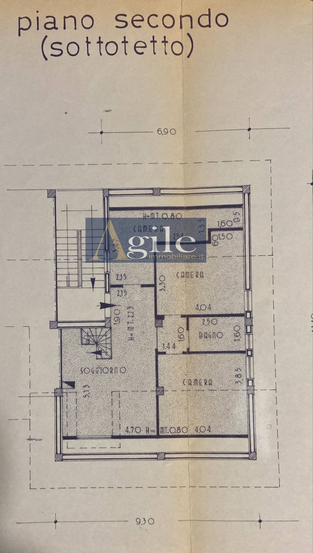 Foto 11 - Appartamento via verga, Monsampolo del Tronto - planimetria 1