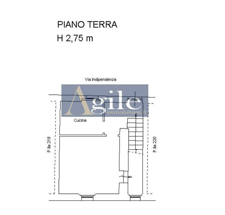 Foto 10 - Independent house VIALE INDIPENDENZA, Carassai - floor plans 1