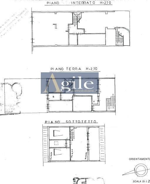 Foto 17 - Villa a Schiera via dei Salici, Ascoli Piceno - planimetria 1