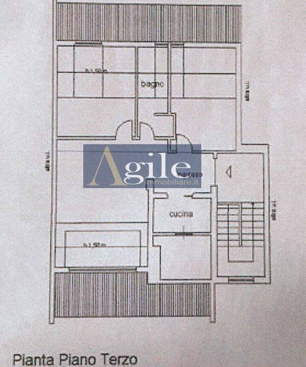 Foto 12 - Trilocale PIAZZA ADDA, Maltignano - planimetria 1