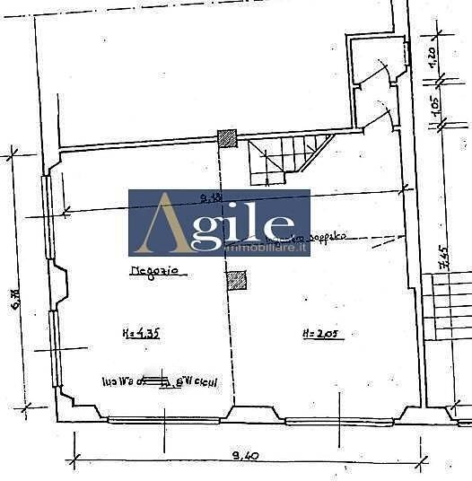 Foto 2 - Locale Commerciale VIA CURZI, San Benedetto del Tronto - planimetria 1