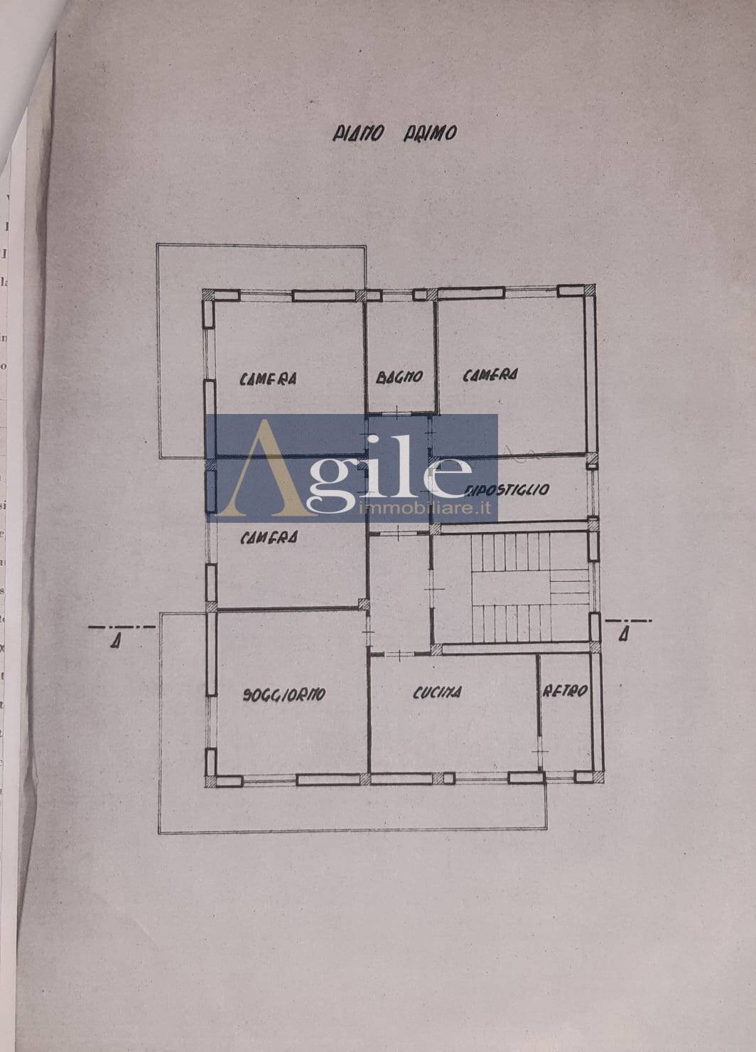Foto 18 - Casa indipendente via alcide de gasperi, Monsampolo del Tronto - planimetria 1