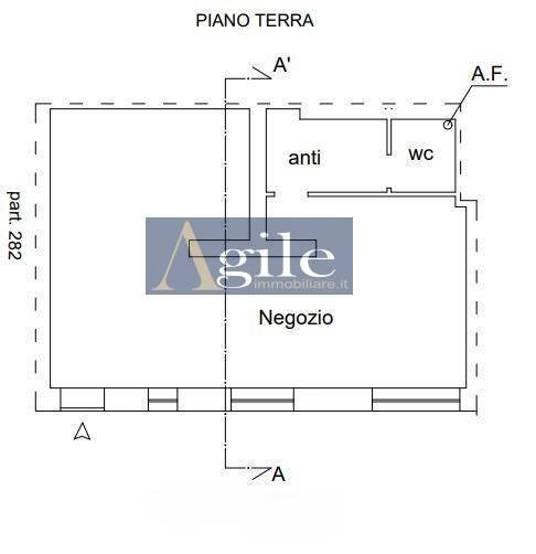 Foto 2 - Locale Commerciale via montebello, San Benedetto del Tronto - planimetria 1