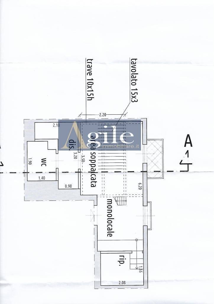 Foto 12 - One-room apartment CORSO GIUSEPPE MAZZINI, Ascoli Piceno - floor plans 1