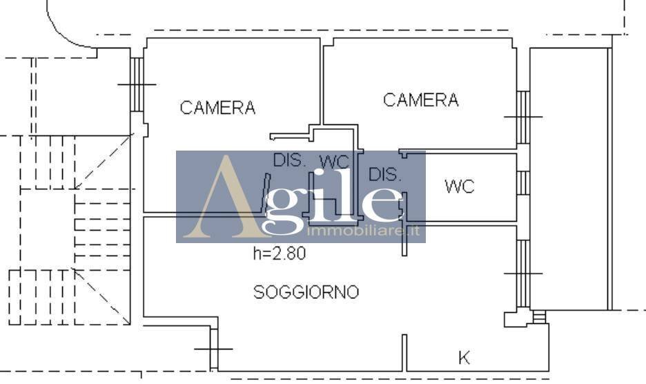 Foto 13 - Appartamento via umbria, Alba Adriatica - planimetria 1