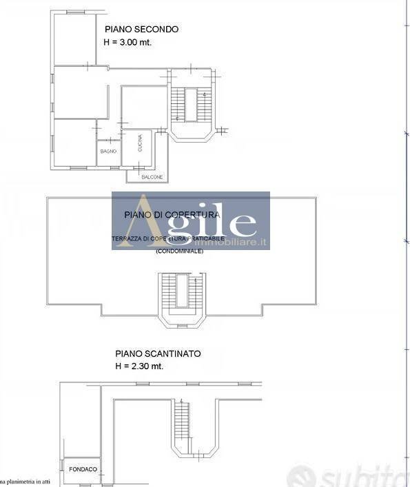 Foto 9 - Appartamento PIAZZA IMMACOLATA, Ascoli Piceno - planimetria 1