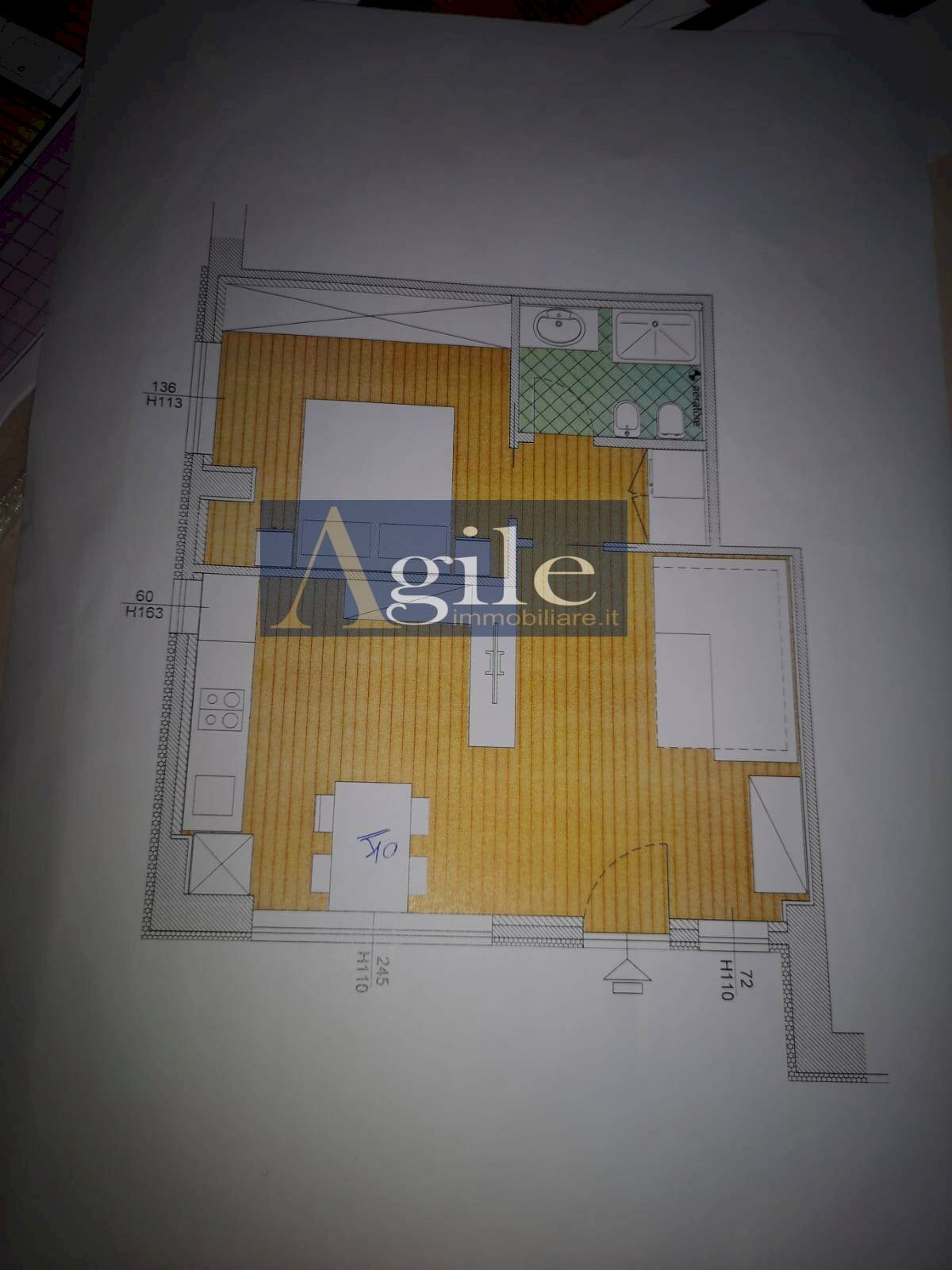 Foto 13 - Appartamento via piemonte, San Benedetto del Tronto - planimetria 1