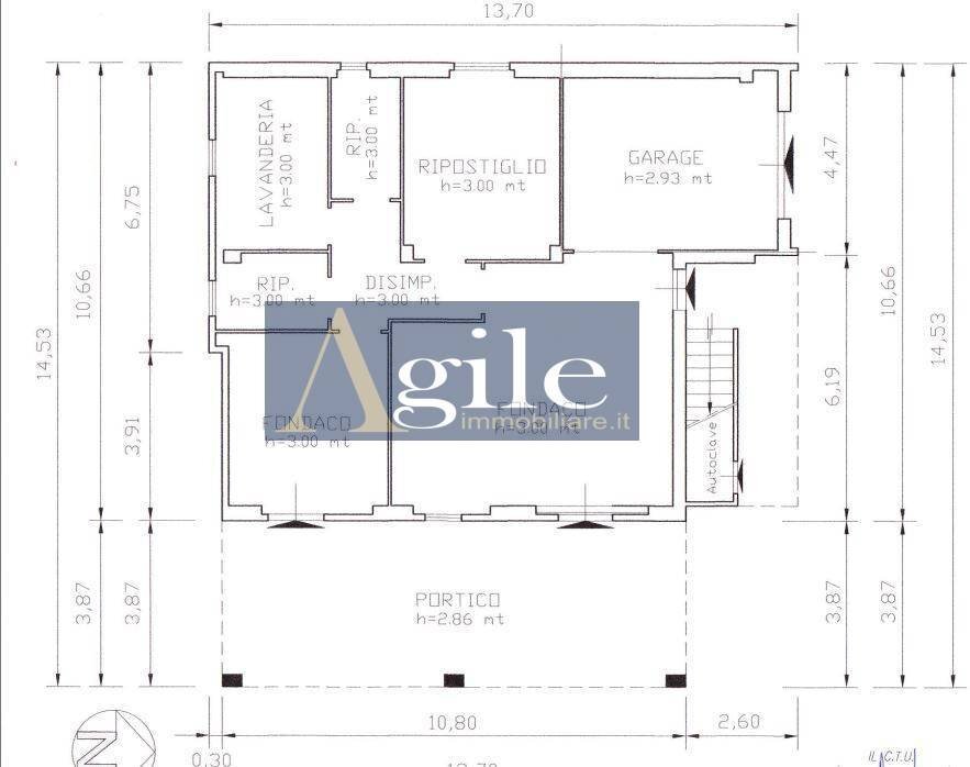 Foto 24 - Villa contrada montetinello, Monteprandone - planimetria 1