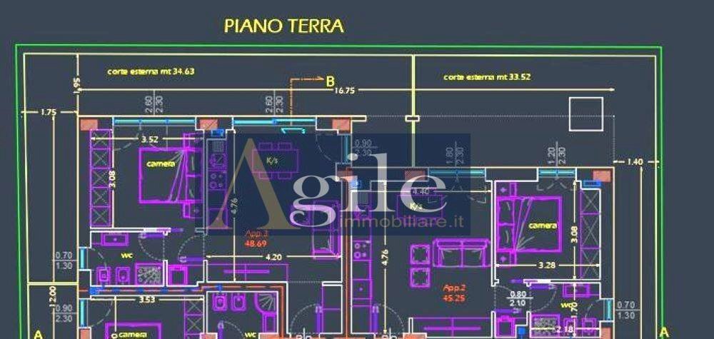 Foto 3 - Appartamento via alessandro volta, San Benedetto del Tronto - planimetria 1