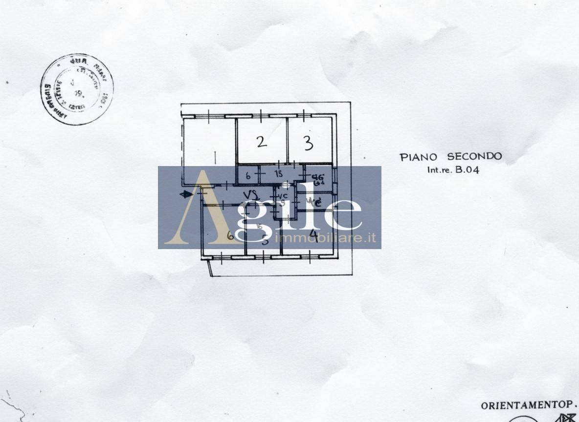 Foto 18 - Appartamento via lame, Grottammare - planimetria 1