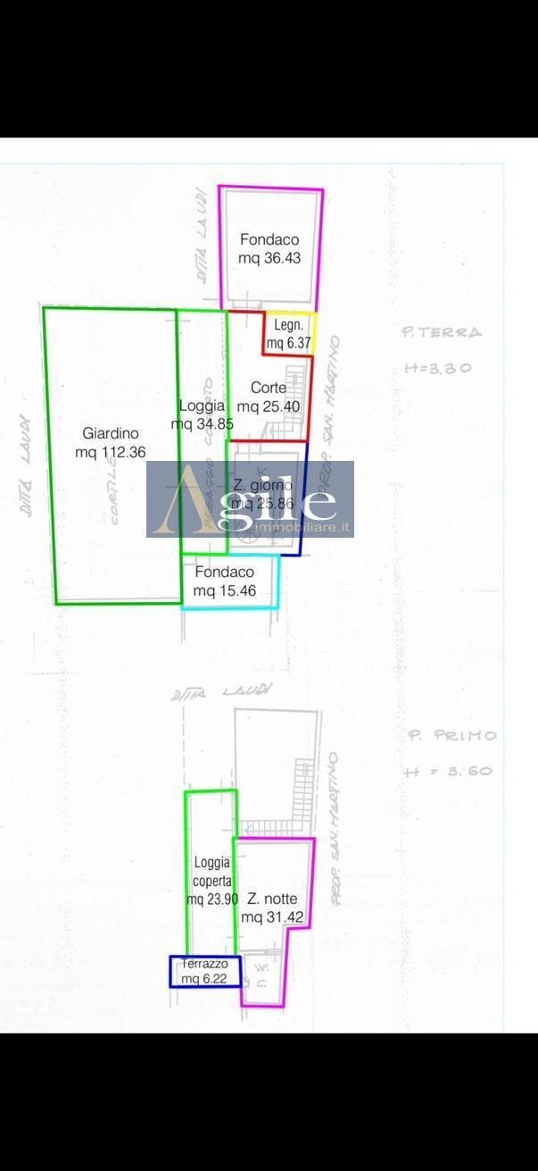 Foto 2 - Apartment piazza sant'agostino, Ascoli Piceno - floor plans 1