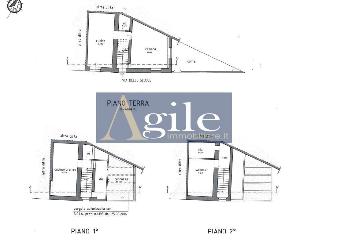 Foto 18 - Independent house via piave, Spinetoli - floor plans 1