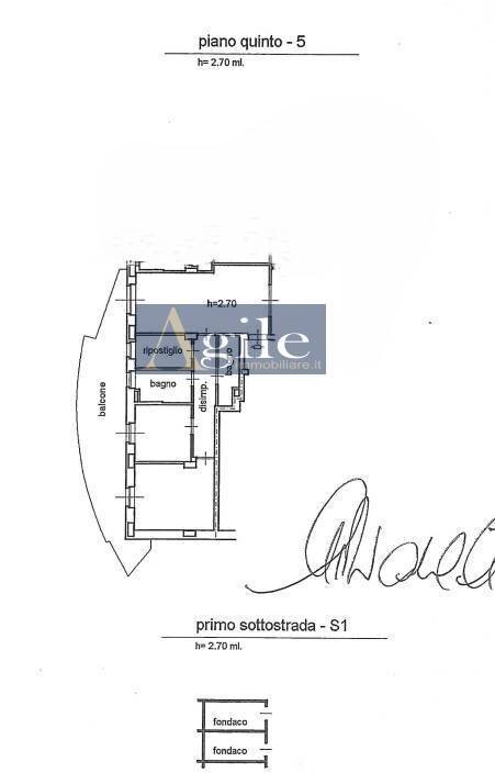Foto 23 - Appartamento via firenze, Ascoli Piceno - planimetria 1