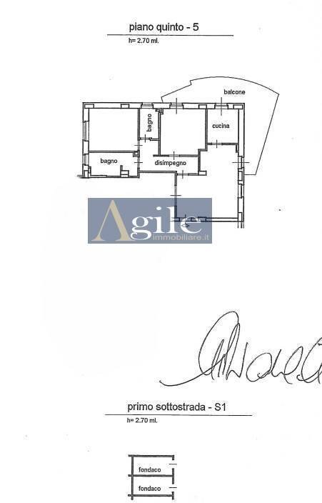 Foto 27 - Appartamento via firenze, Ascoli Piceno - planimetria 1