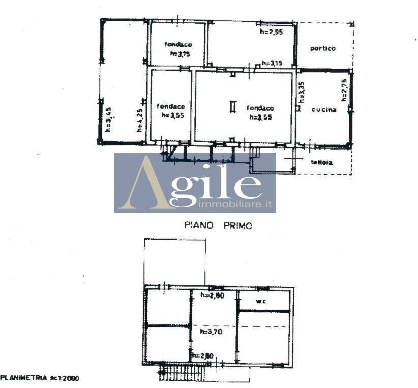 Foto 10 - Rustico contrada monte aquilino, Monteprandone - planimetria 1