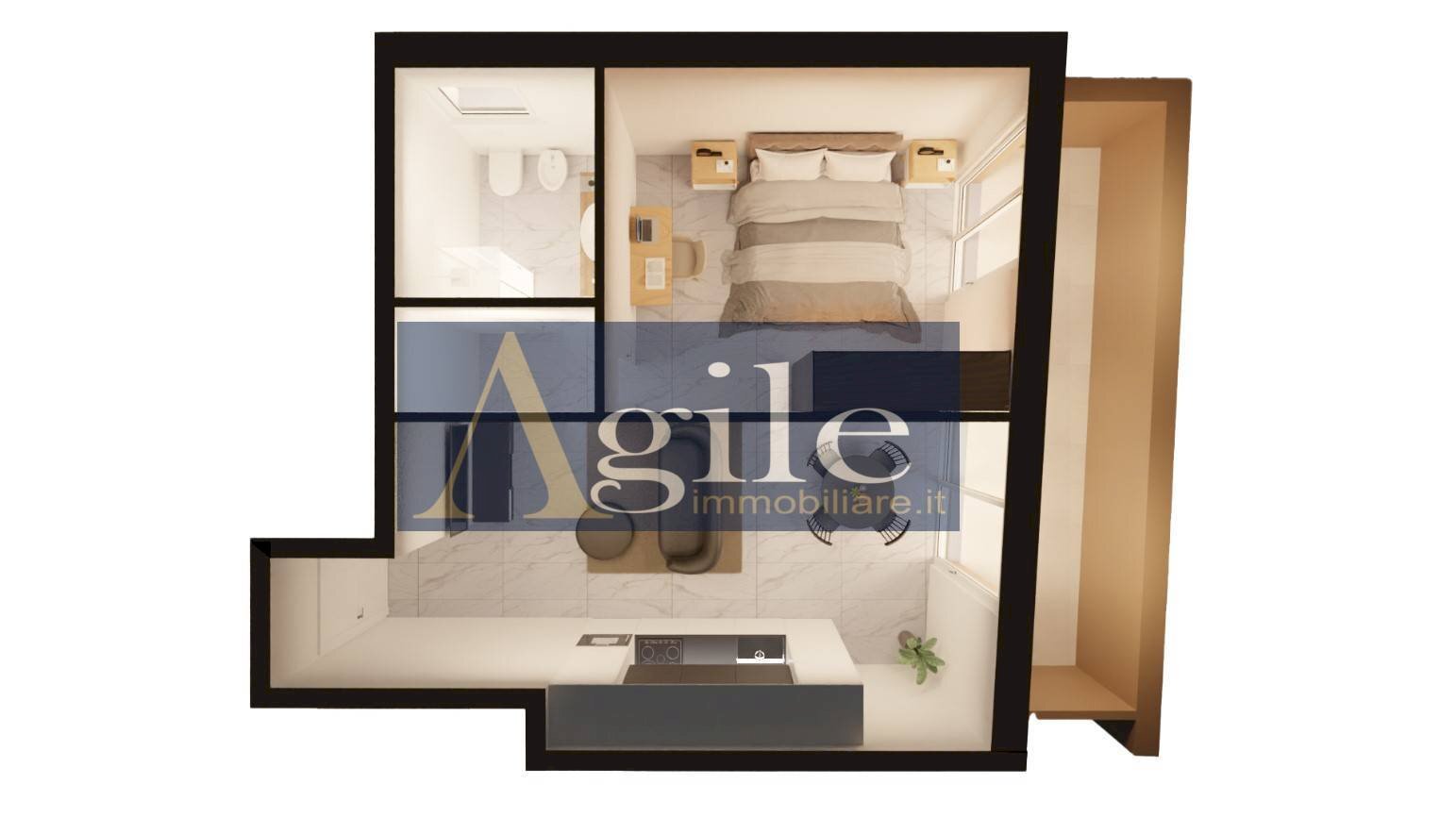 Foto 2 - Bilocale via risorgimento, San Benedetto del Tronto - planimetria 1