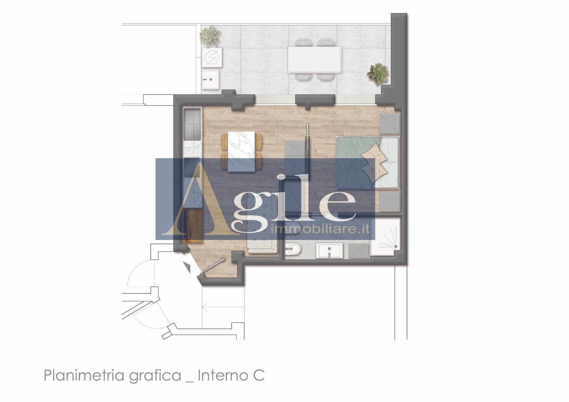 Foto 3 - Two-room apartment via gabriele voltattorni, San Benedetto del Tronto - floor plans 1