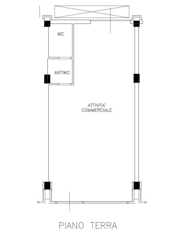 Foto 4 - Attività Commerciale Via Di Gello, Pisa - planimetria 1