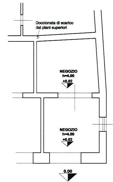 Foto 8 - Attività Commerciale Via Borgo Stretto, Pisa - planimetria 1