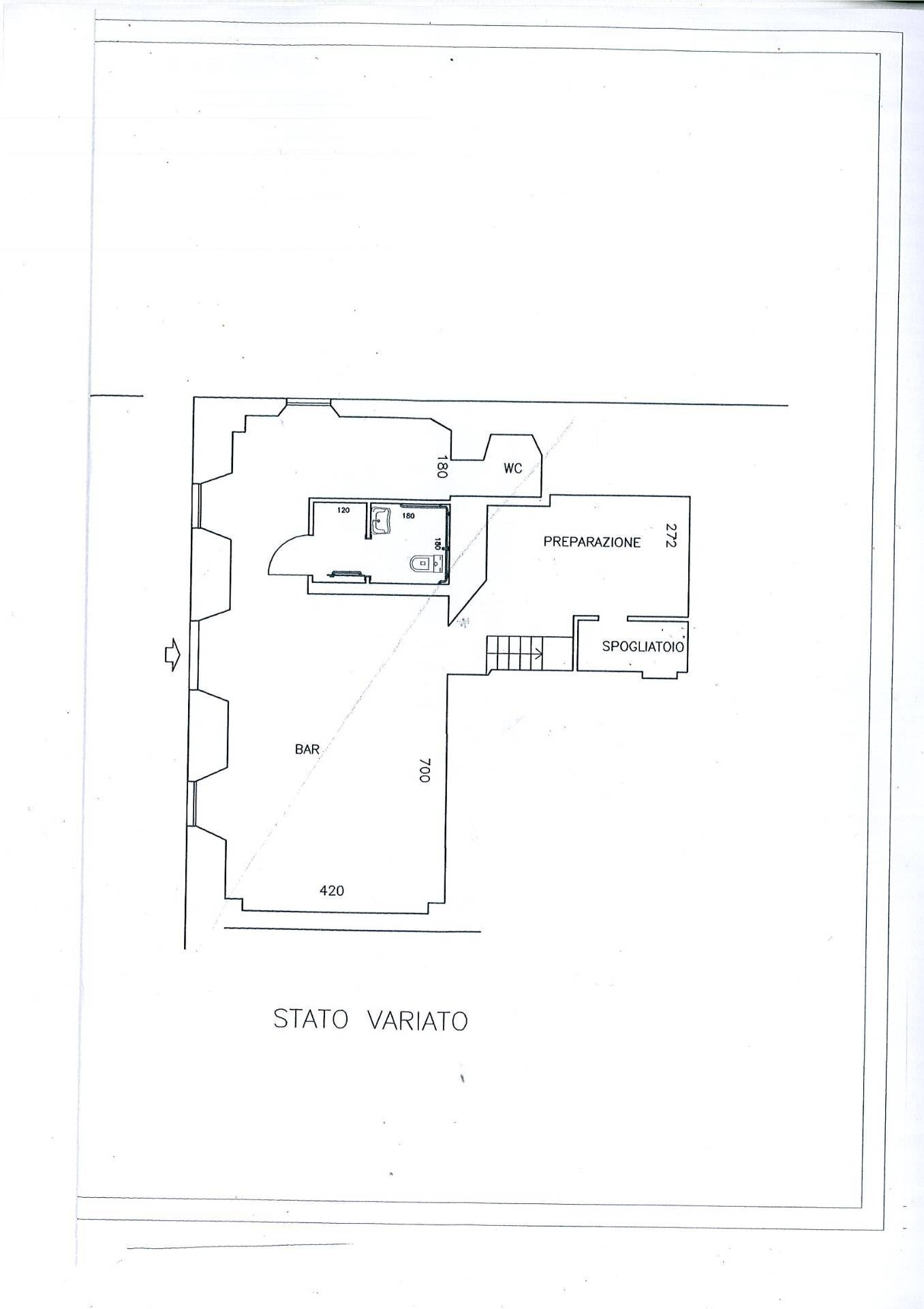 Foto 5 - Attività Commerciale Piazza Chiara Gambacorti, Pisa - planimetria 1