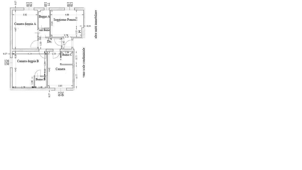 Foto 13 - Non-buildable land ranieri sardo
 
1, Pisa - floor plans 1