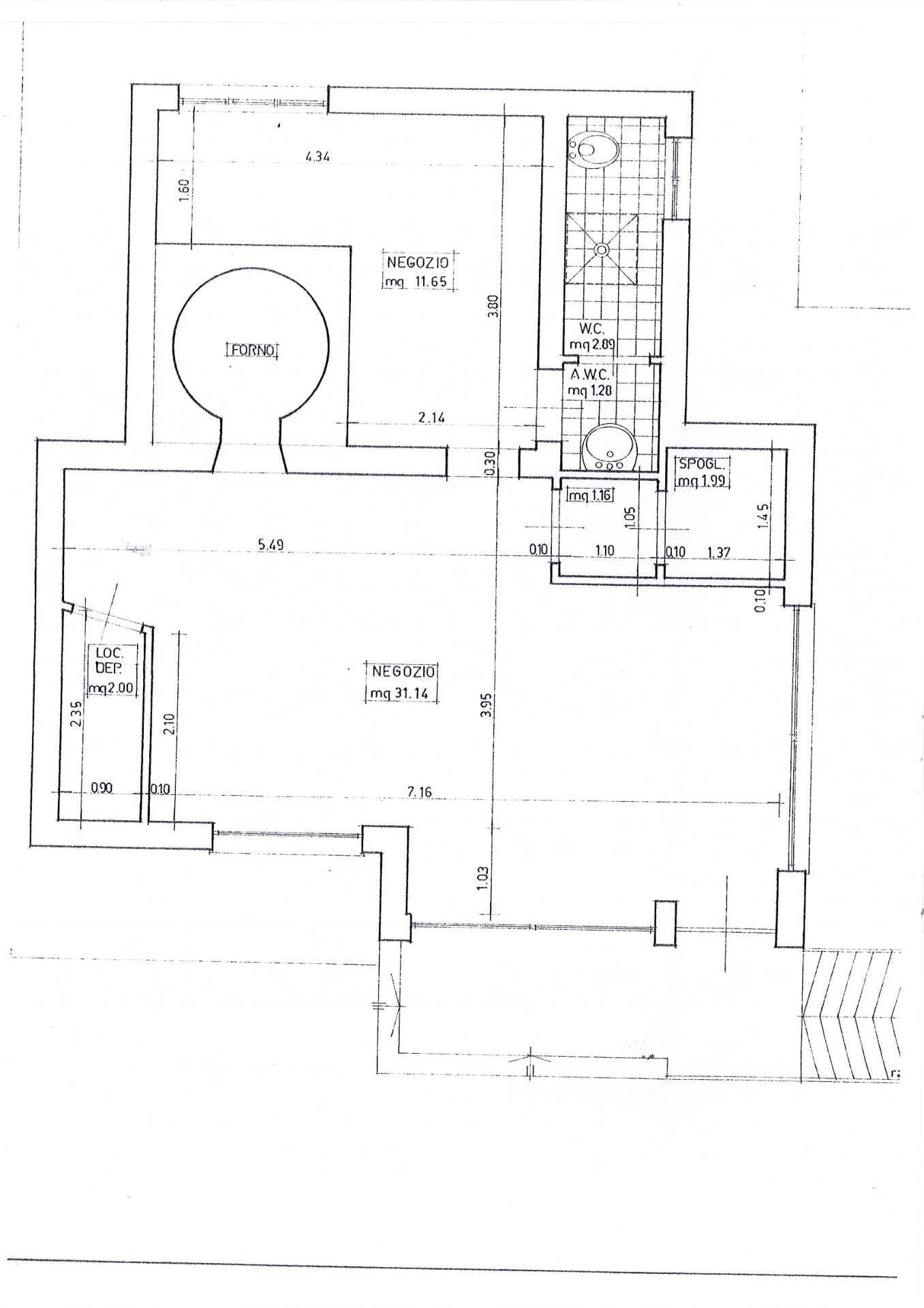 Foto 2 - Attività Commerciale via provinciale  vicarese, Vicopisano - planimetria 1