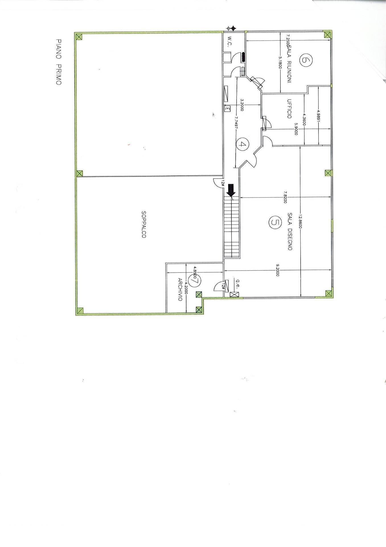 Foto 9 - Office viale europa
 
1, Cascina - floor plans 1